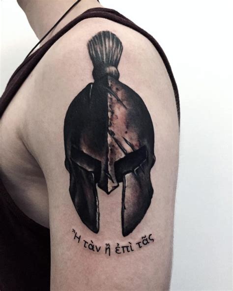 Spartan Helmet Tattoo Ideas: Bold & Timeless Designs