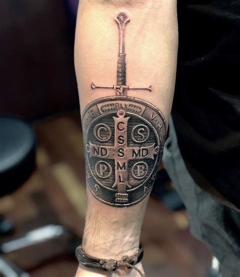 St Benedict Medal Memento Mori Tattoos