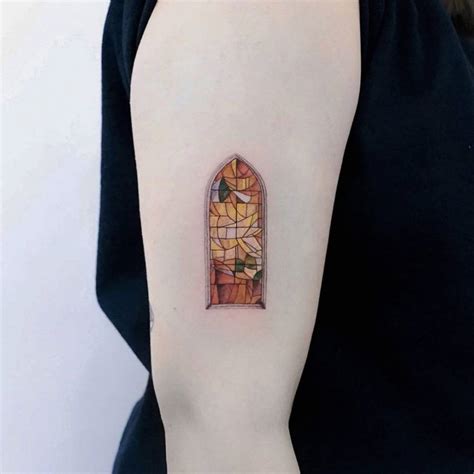 Stained Glass Tattoo Ideas: Vibrant Skin Art Inspiration