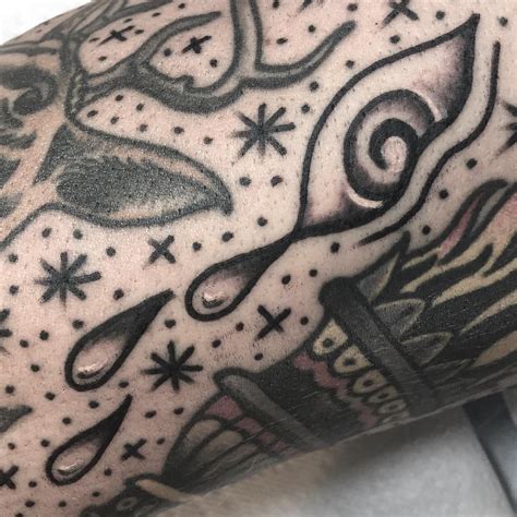 Stars And Dots Tattoo Filler: Creative Design Ideas