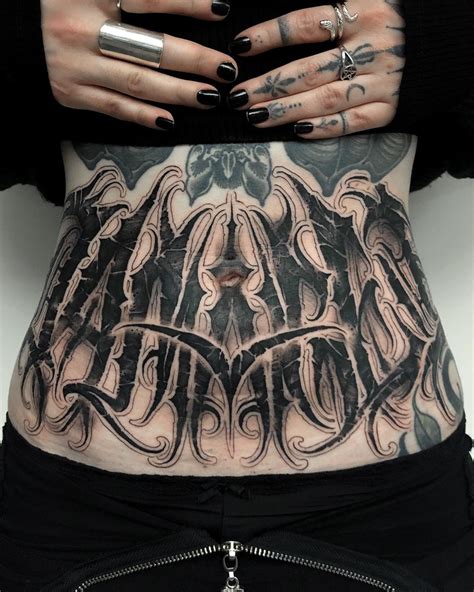 Stomach Tattoo
