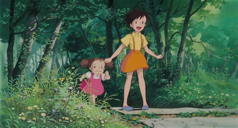 Studio Ghibli S Satsuki And Mei S House From My Neighbor Totoro Thank You Brittany Done At Monna Lissa With Radiantcolorsink Tattoos Studioghibli Totoro Fineline Singleneedle