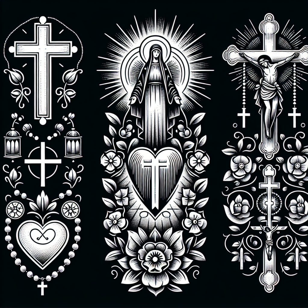 Stunning Roman Catholic Catholic Tattoo Designs On Stylevore
