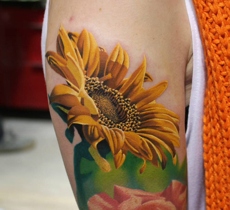 Sunflower Tattoo On Back: Stunning Designs & Ideas