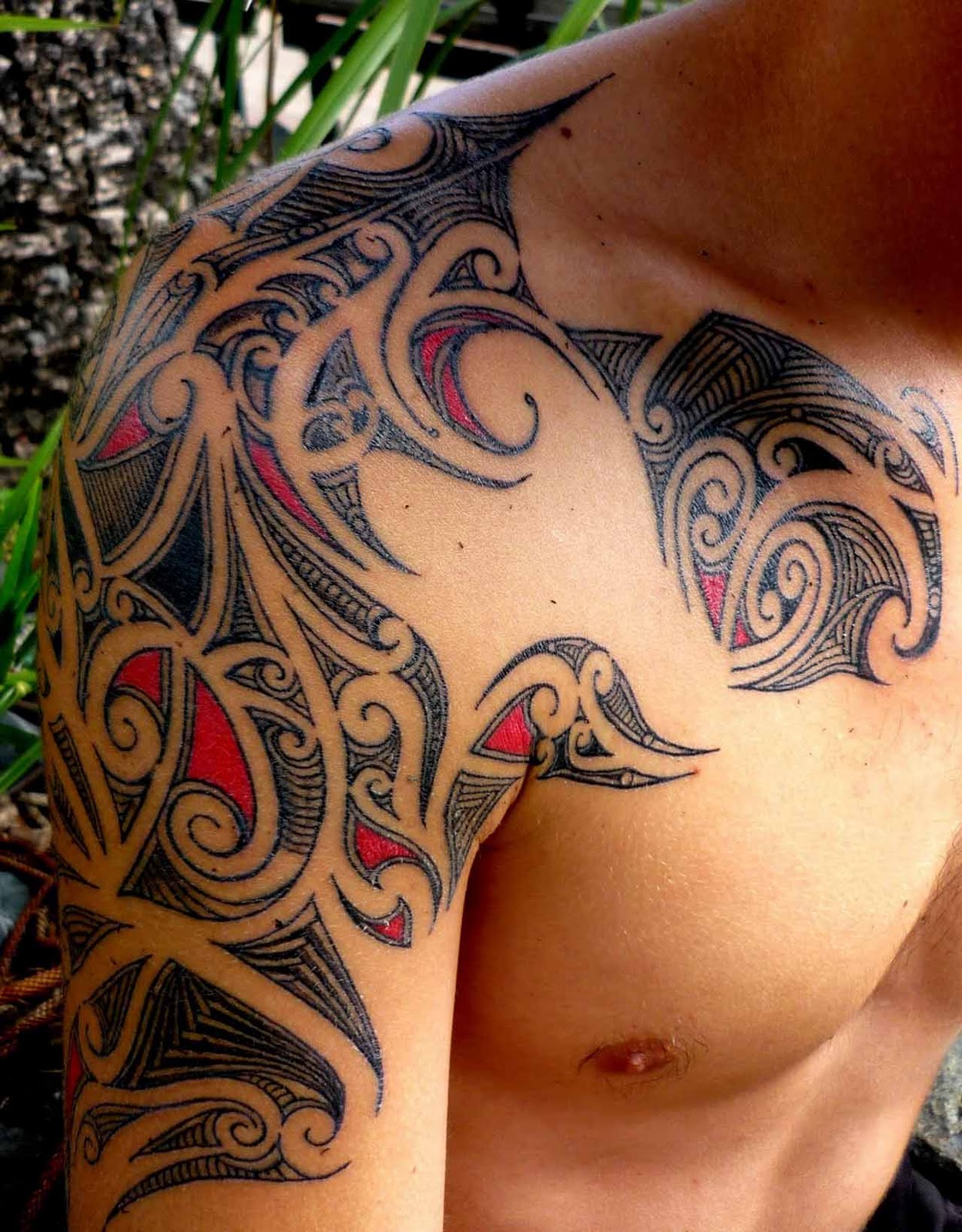 Tattoo Designs Tribal Shoulder Tattoo For Men