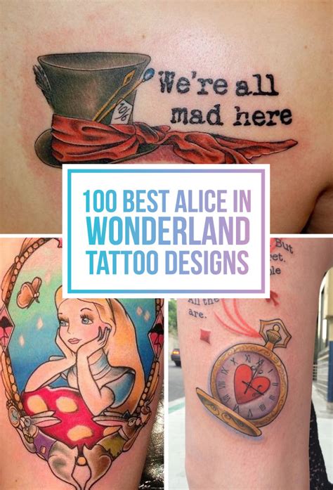 Tattoo Ideas Alice In Wonderland