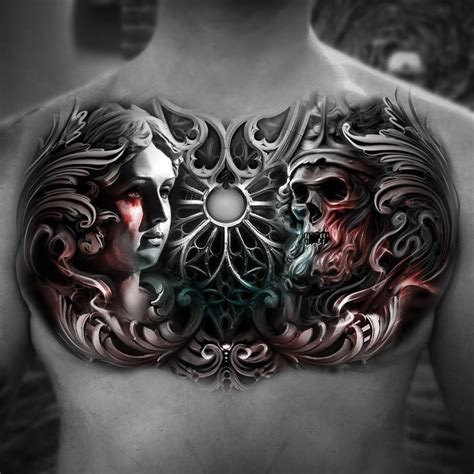 Striking Chest Tattoo Ideas: Bold Designs to Inspire