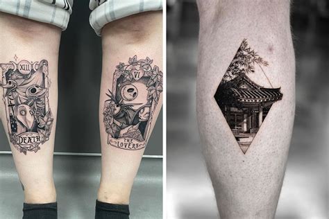 15 Unique Calf Tattoo Ideas to Inspire Your Next Ink