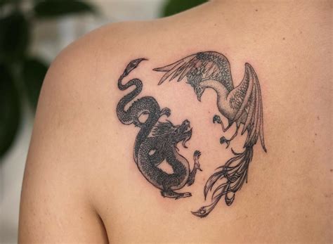 Phoenix and Dragon Tattoos: Mythical Ink Ideas  
Symbolic Phoenix & Dragon Tattoo Designs Explained  
Ultimate Guide to Phoenix and Dragon Tattoos  
Phoenix vs. Dragon: Tattoo Meanings & Styles  
Mythical Phoenix & Dragon Tattoo Inspiration 2023