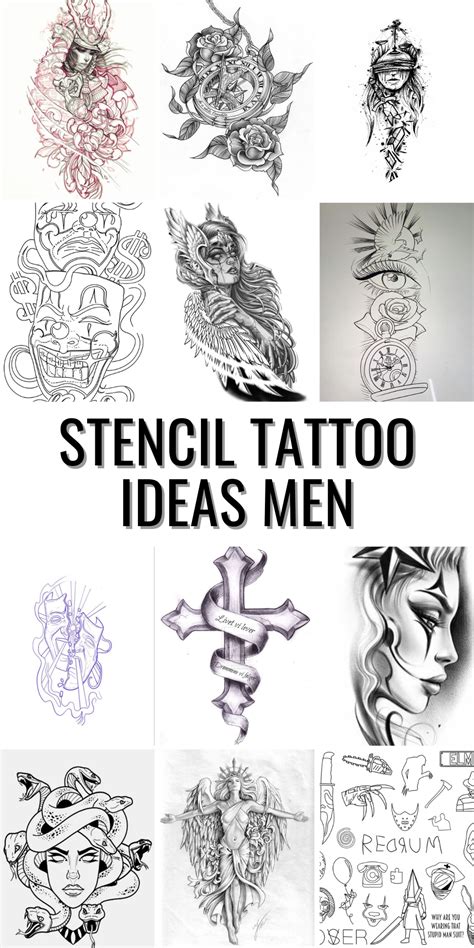 Tattoo Stencil Ideas For Men