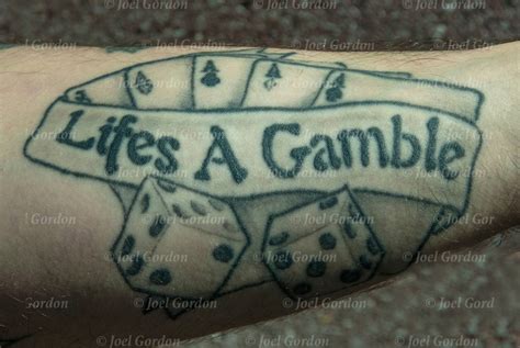 Tattoos Lifes A Gamble Tattoo Lifes A Gamble Tattoo Tattoos Hand