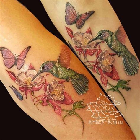 Hummingbird & Butterfly Tattoos: Meaning & Designs