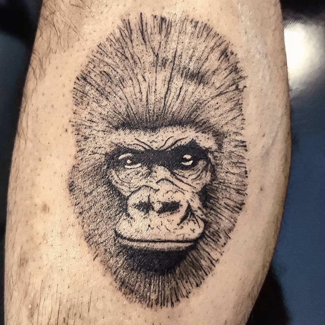 Stunning Silverback Gorilla Tattoos: Power & Beauty Inked