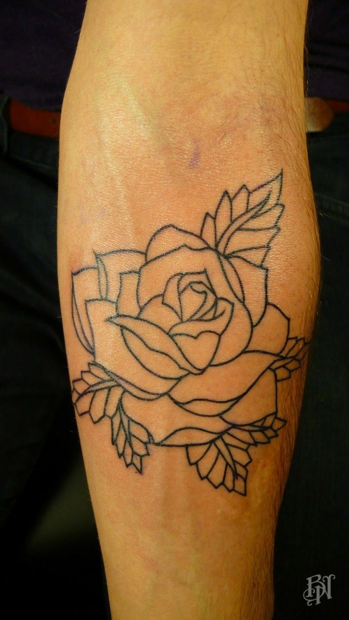 Tatuajes De Rosas Para Hombres Ideas Y Fotograf As