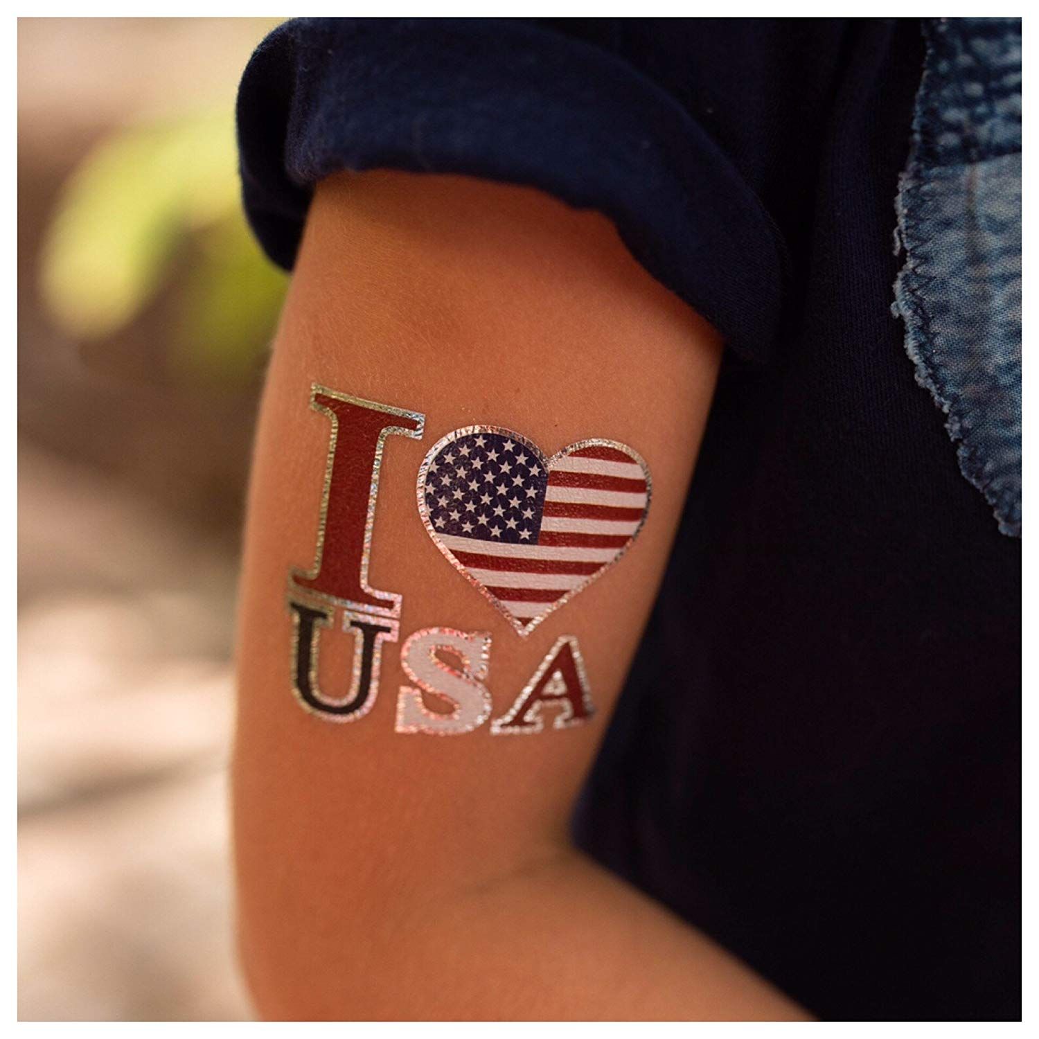 Temporary Tattoos Celebrating Patriotism News0days