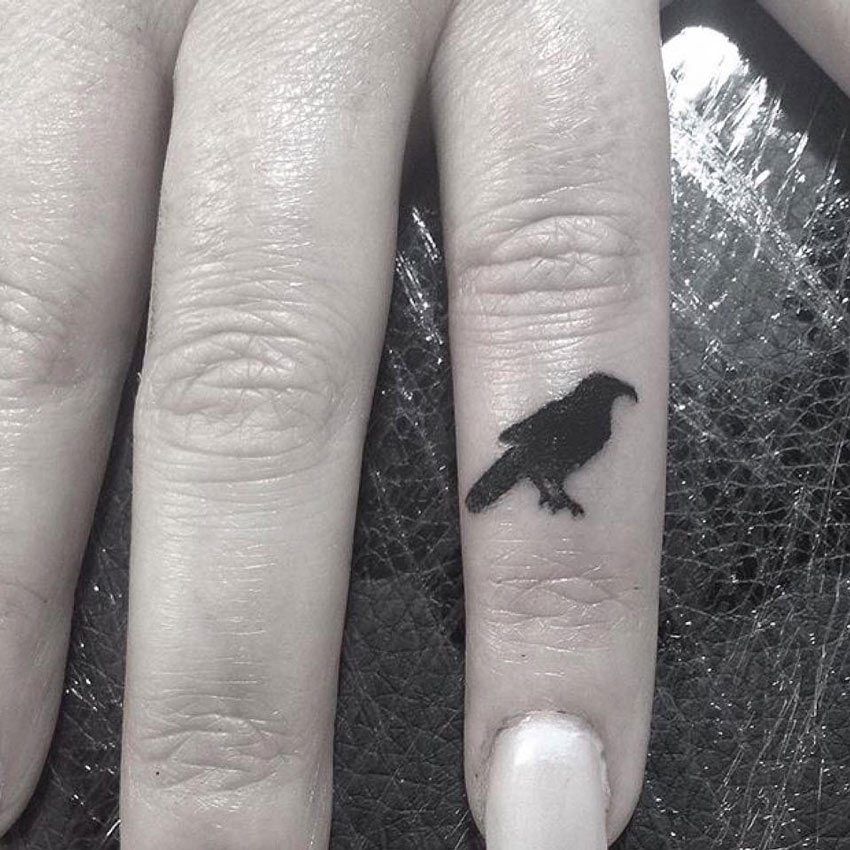 The Crow Tattoo Ideas