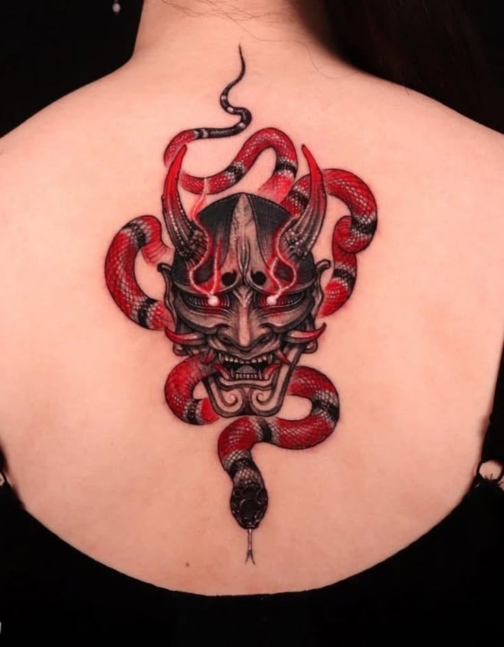 The Different Meanings Of Oni Tattoos Illustrated
