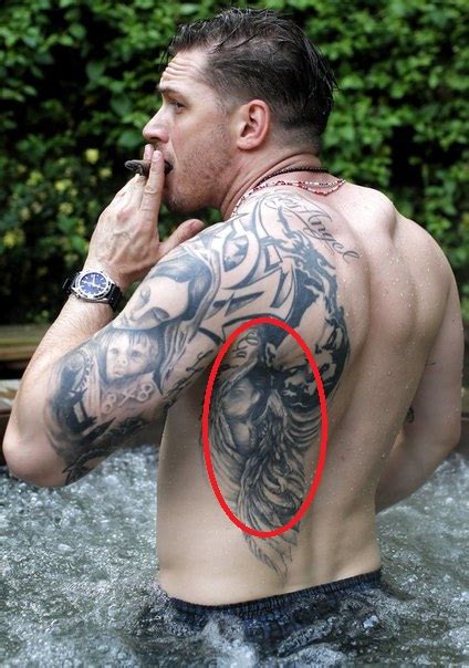 The Meaning And Photo Of Tom Hardy S Tattoos