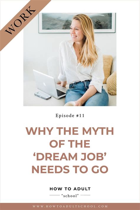 The Myth Of A Dream Job And The Chance Of A Dream Life Washington