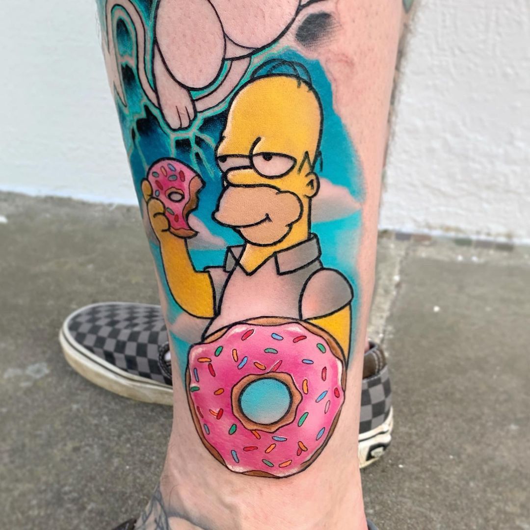 The Simpsons 200 The Best Tattoos Ever Inkppl