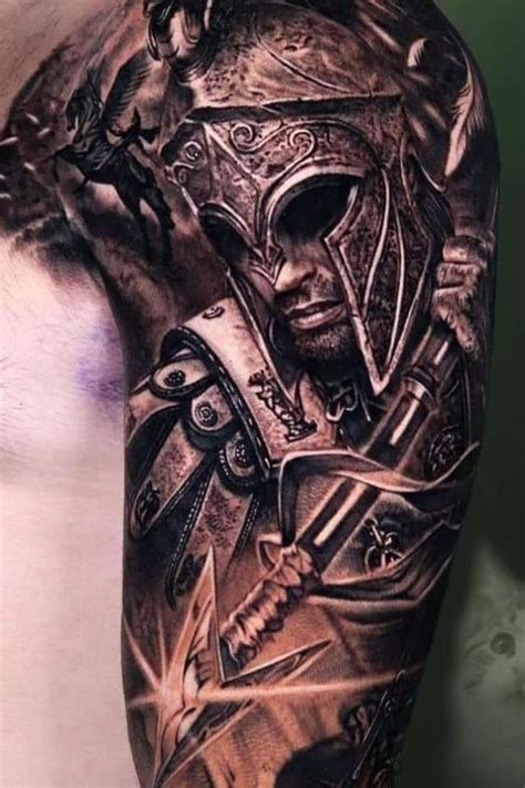 The Spiritual Sentinel Expressing Belief With Armor Of God Tattoo