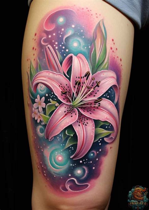 The Stargazer Lily Tattoo Designs And Meaning For Women Stargazer