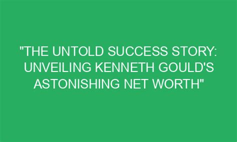 The Untold Success Story Unveiling Steve Mcquillan S Incredible Net