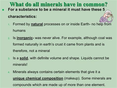 Why All Minerals Must Meet These Essential Criteria