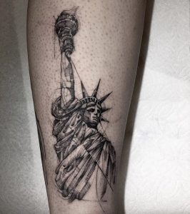 These 25 Statue Of Liberty Tattoos Rock Tattooblend