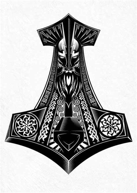 Mighty Thor's Hammer Tattoo Ideas & Inspiration