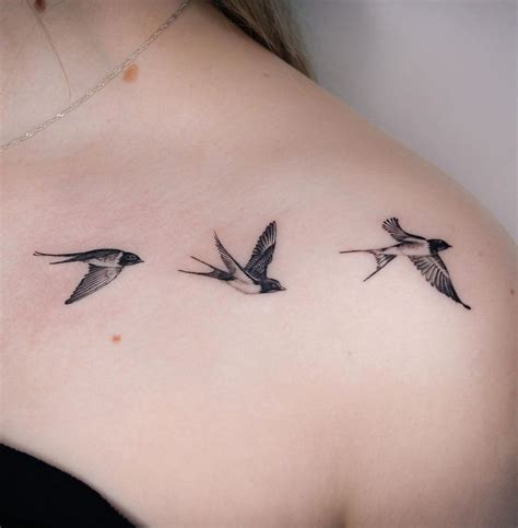 Three Bird Tattoo
