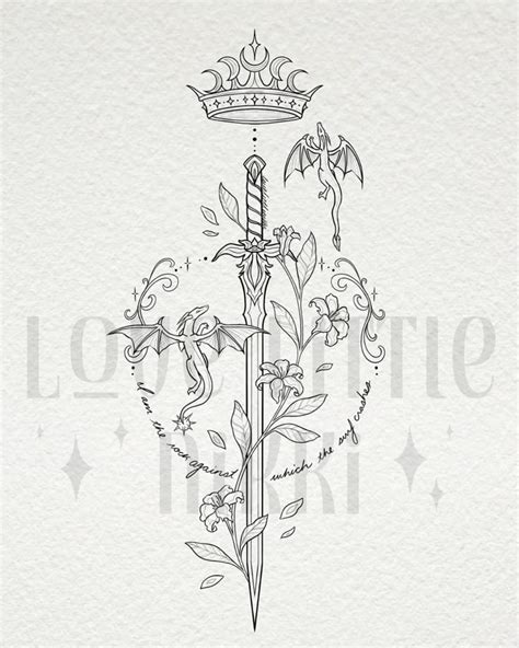 Throne Of Glass Tattoo Ideas & Inspiration