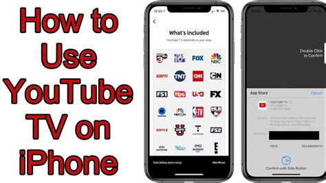 To Use The Youtube Tv App On Your Iphone How To Use Youtube Tv On