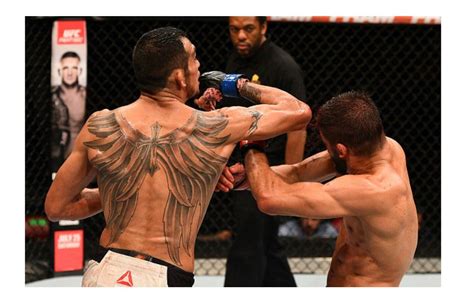 Tony Ferguson's Striking Back Tattoo Revealed