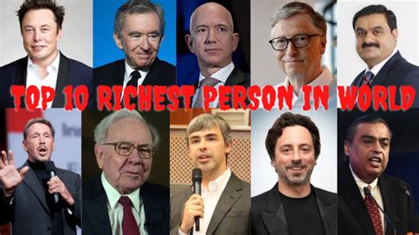 Top 10 Richest People In The World 2023 World S Richest Billionaires