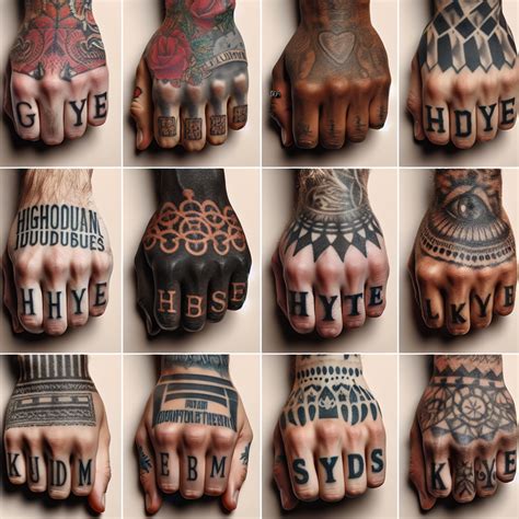 Top 100 Best Knuckle Tattoos For Men A Fist Full Of Ideas