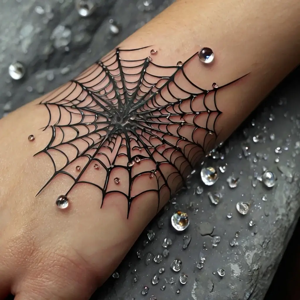 Top 100 Best Spider Web Tattoos For Women Spun Silk Design Ideas