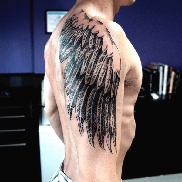 Top 100 Best Wing Tattoos For Men Designs That Elevate Top 100 Best Wing Tattoos For Men Designs That Elevate