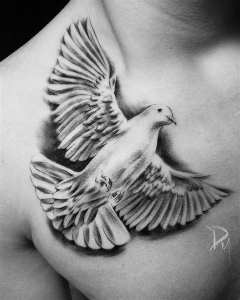 Top 141 Realistic Dove Tattoo Spcminer Com