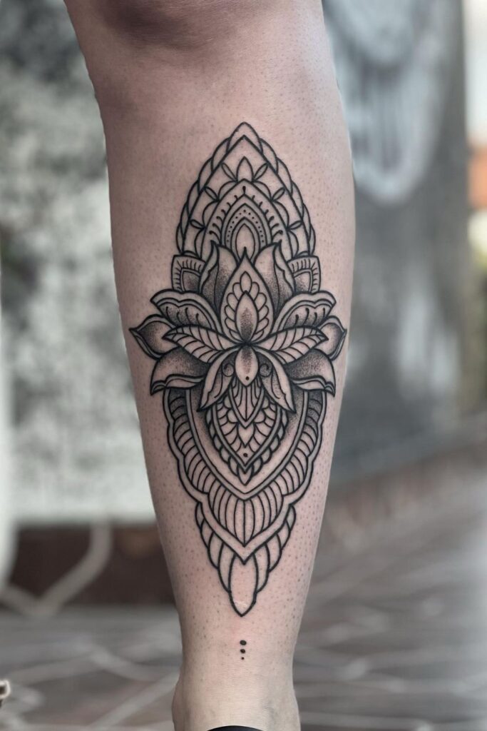 Top 20 Mandala Lotus Flower Tattoo Designs And Meaning