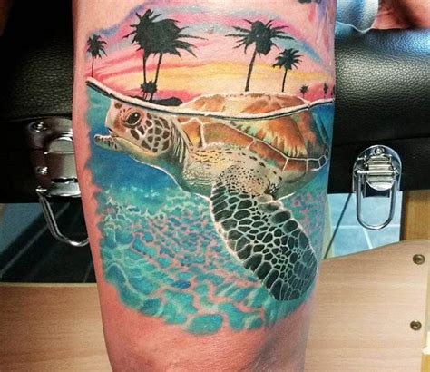 Top 40 Magnificent Sea Turtle Tattoo Design Ideas 2022 Updated