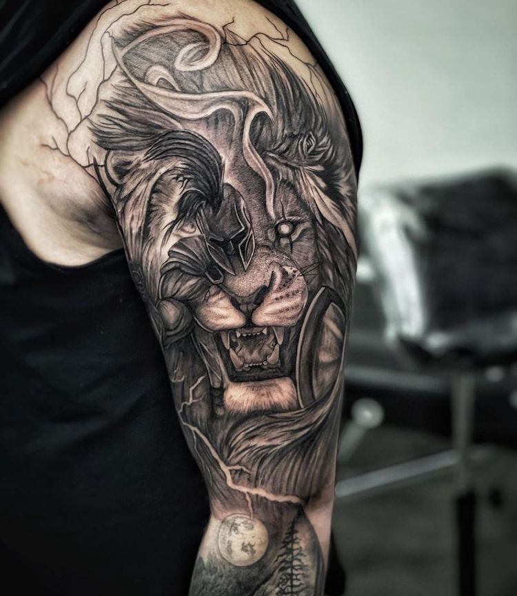 Top 70 Most Badass Men S Thigh Tattoos 2020 Inspiration Guide