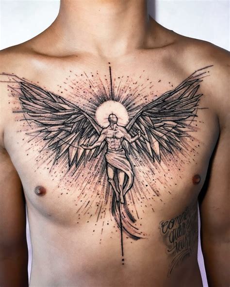 Top 77 Chest Wing Tattoo Designs Latest In Cdgdbentre