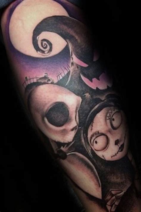 Top 95 Nightmare Before Christmas Tattoo Ideas 2021 Guide Nightmare
