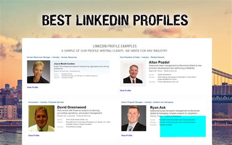 Top Linkedin Profiles