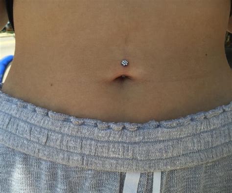 Traditional Floating Navel Piercings