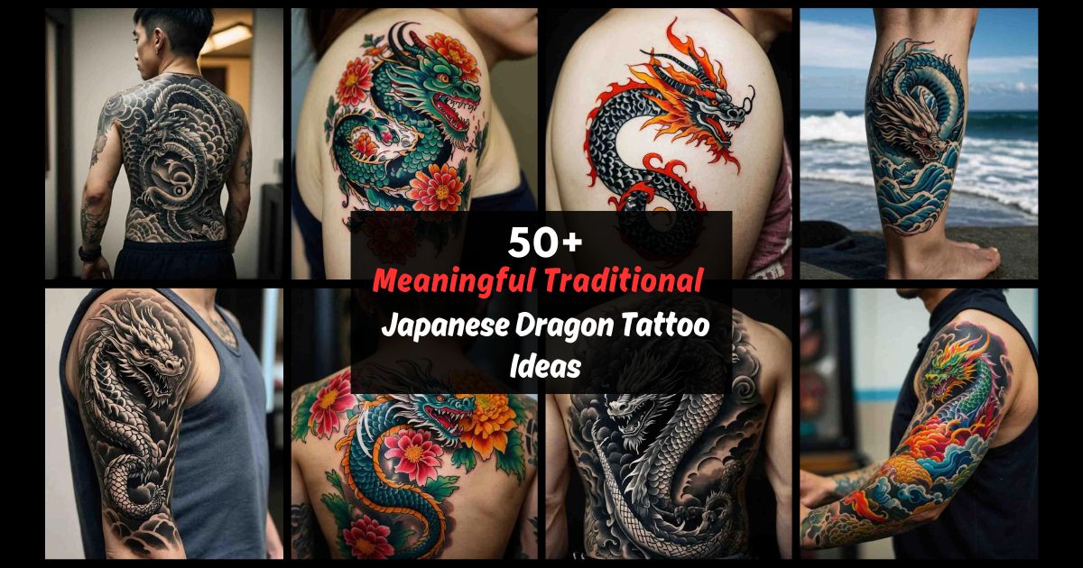 Traditional Japanese Dragon Tattoos