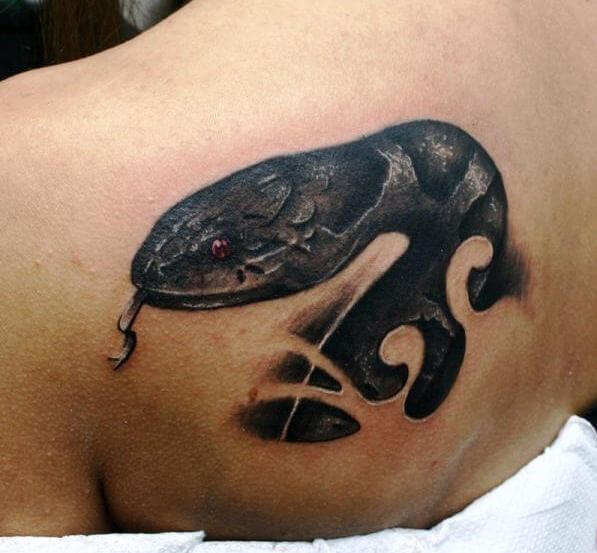 Traditional Snake Head Tattoo: Symbolism & Design Ideas