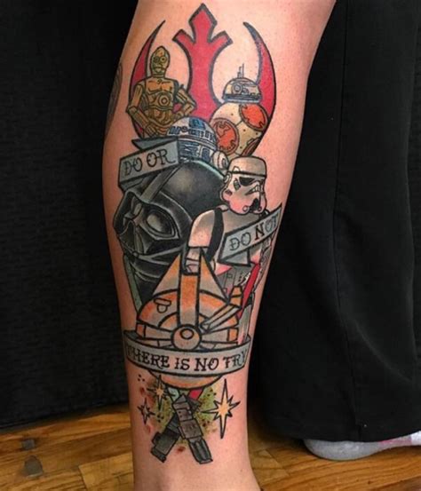 Traditional Star Wars Tattoo Ideas & Inspiration
