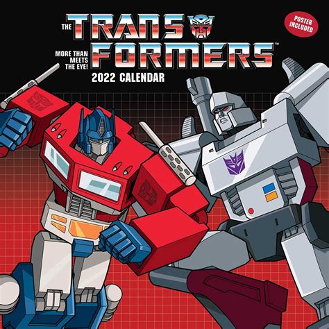 Transformers 2022 Wall Calendar Listed On Amazon Transformers News